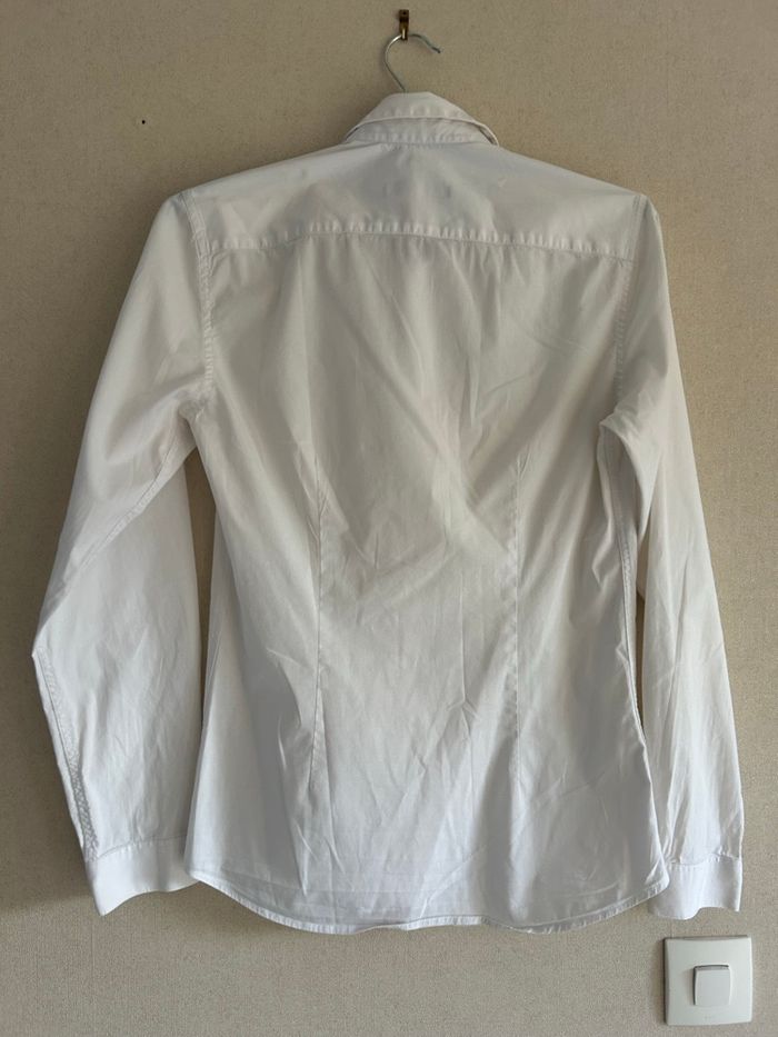 Chemise blanche Jules Extra Slim homme S (40 x 68 cm) - photo numéro 3