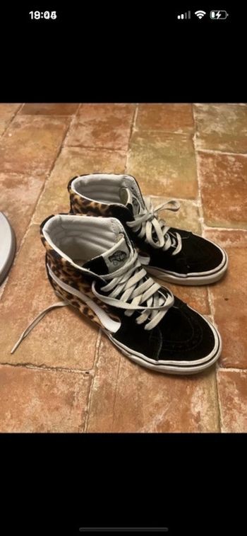Vans montante léopard pointure 36.5