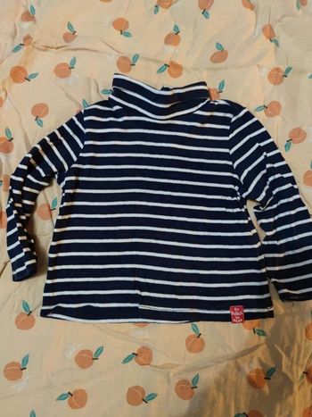 Sous-pull marin T.12 mois