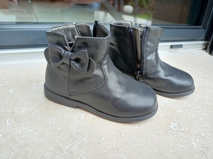 Bottes noires fille