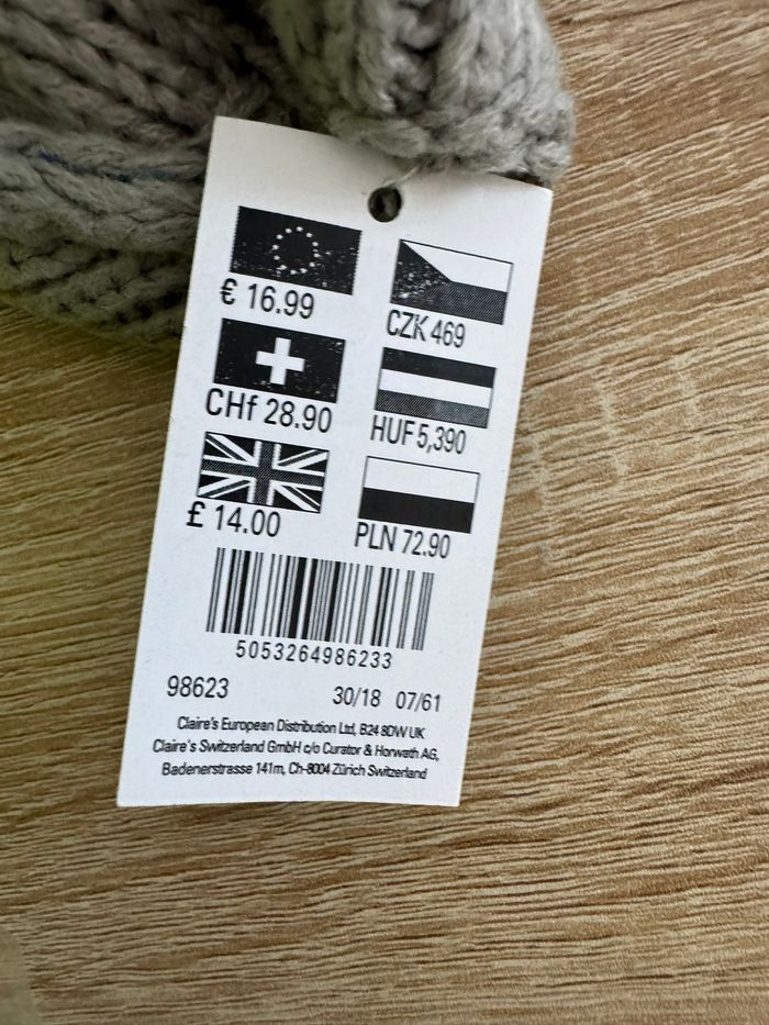 Bonnet vert brillant effet sirene Claire's neuf - photo numéro 4