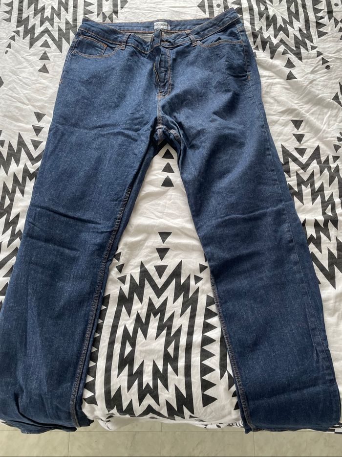 Jean regular bleu