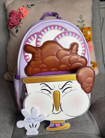 Sac loungefly Zip la belle et la bête neuf