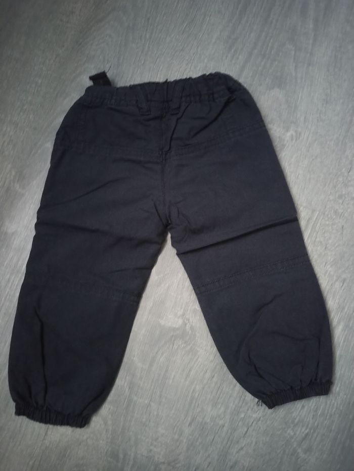 Pantalon gris foncé garçon 6 mois (68 cm) - photo numéro 2