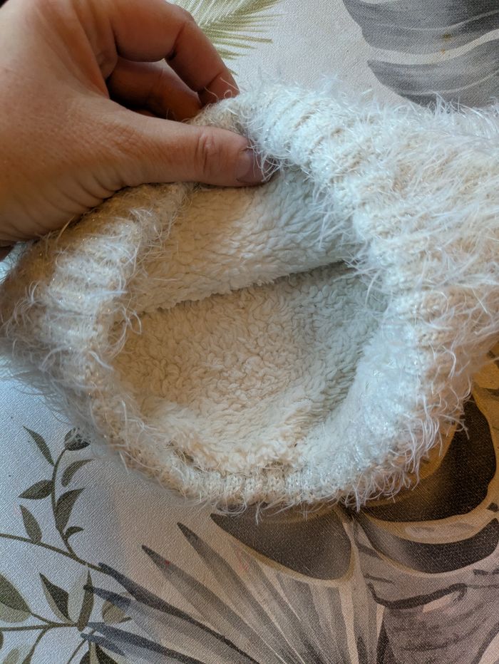 Snood Blanc tout doux 6/8ans - photo numéro 2