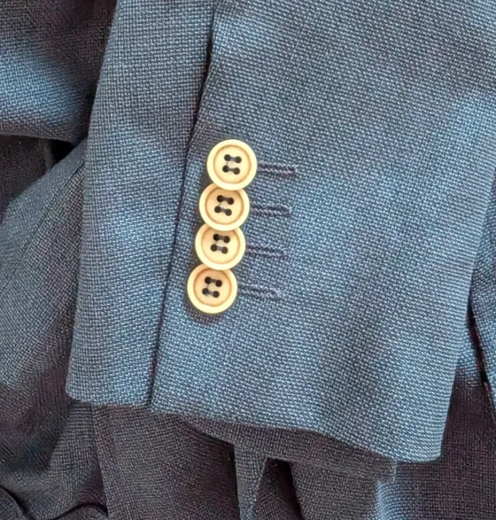 Veste blazer / costume en laine - photo numéro 7
