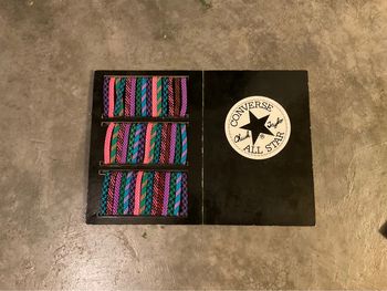 Planche bracelets Converse Vintage