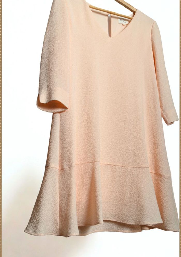 Robe Sézane rose poudré Taille 36 - photo numéro 3