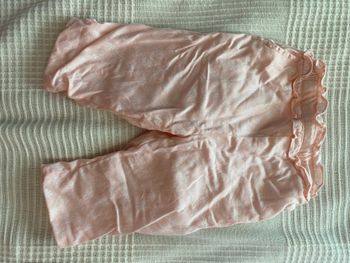 pantalon type chino rose pale