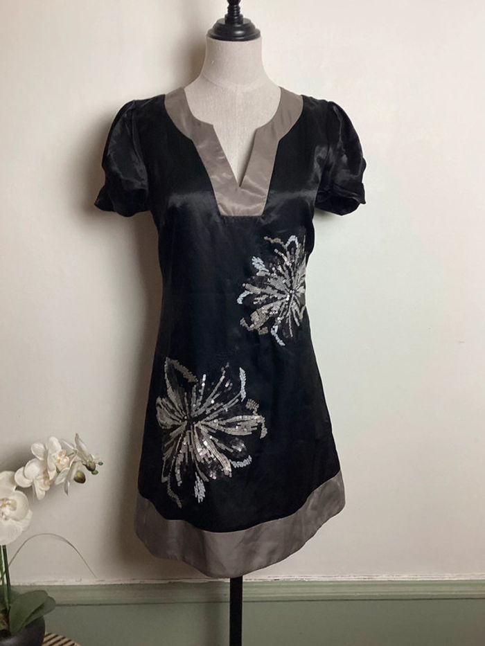 Robe noire avec sequins Lucy&Co 36