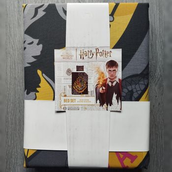 Harry Potter : Parure de lit Blason Poudlard 140X200 Coton / Polyester