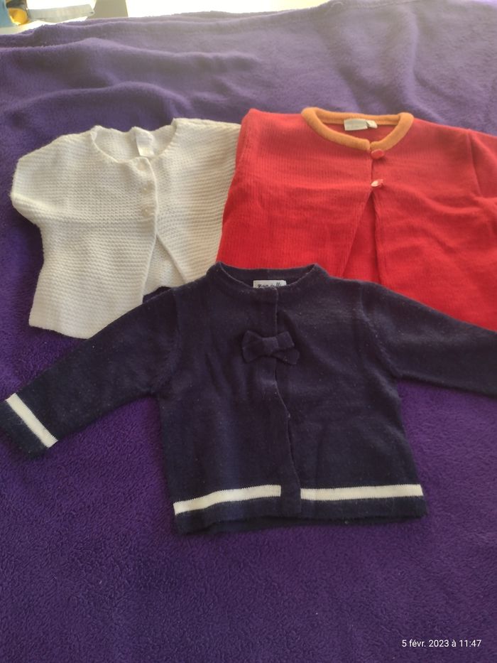 Lot de gilets