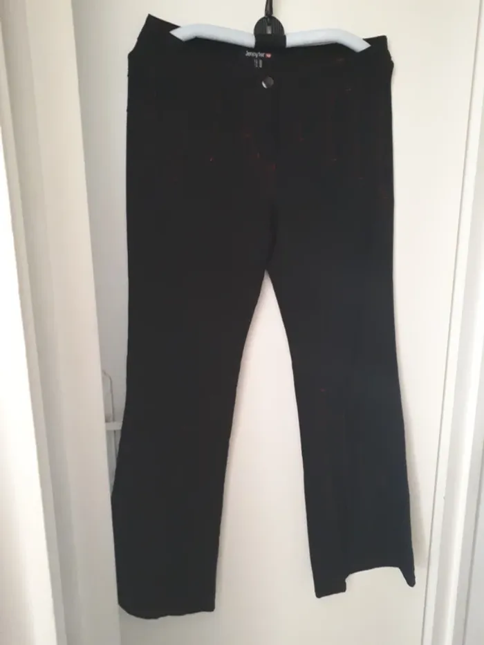 Pantalon droit Taillissime noir 42 - photo numéro 3