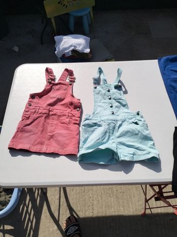 Salopette jupe et short