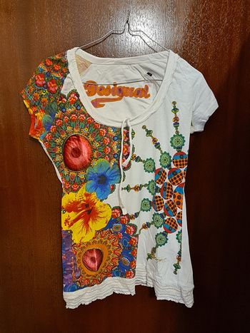 Tshirt manches courtes femme Desigual Taille M