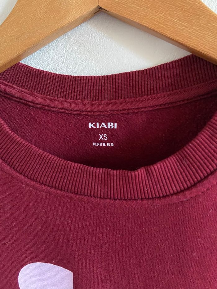 Sweat bordeaux - photo numéro 2