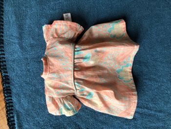 Robe Minikane Amigas – rose imprimé – neuve avec étiquette