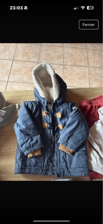 Manteau garçon 