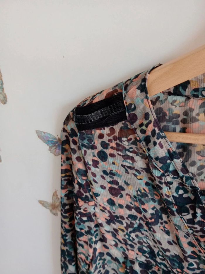 Blouse femme 38 fantaisie type voile c64 - photo numéro 13