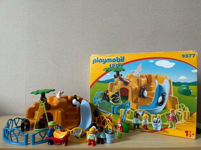 Playmobil 1.2.3, Parc Animalier 9377