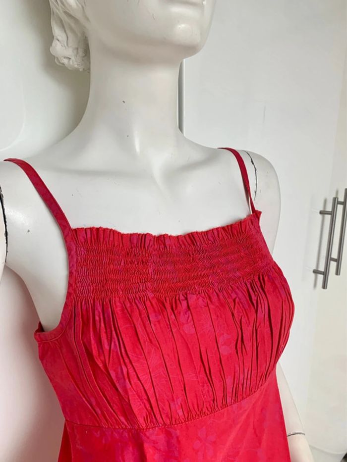 Robe printanière rouge - photo numéro 4