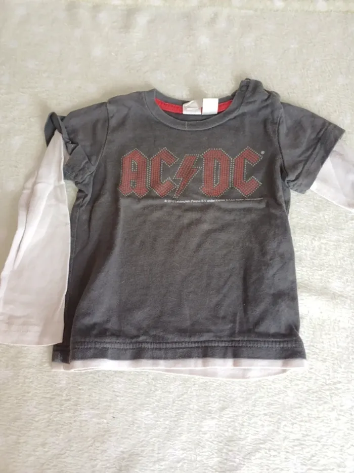 T-shirt ACDC 86cm H&M