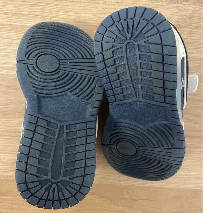 Basket garçon taille 23 basket Bleu Marine - photo numéro 5