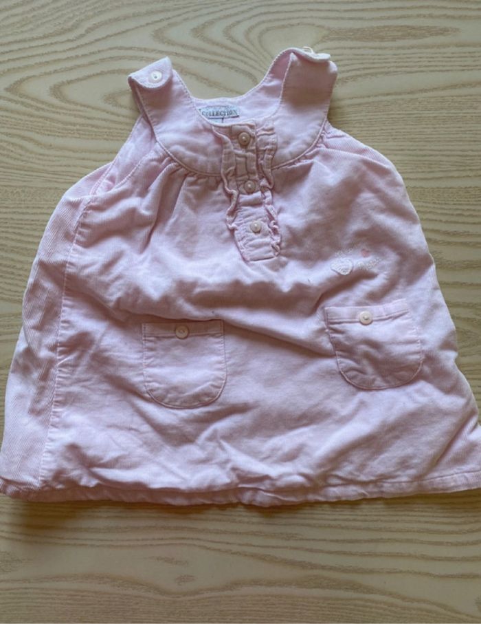 Robe courte velours 6 mois