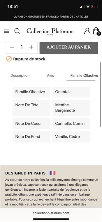 Parfum Ultra Male 33ml (Lot de 5)