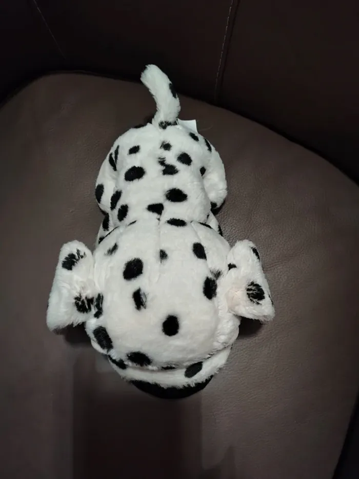 Peluche Big Headz CHIEN noir blanc Dalmatien - Artlist International - photo numéro 2