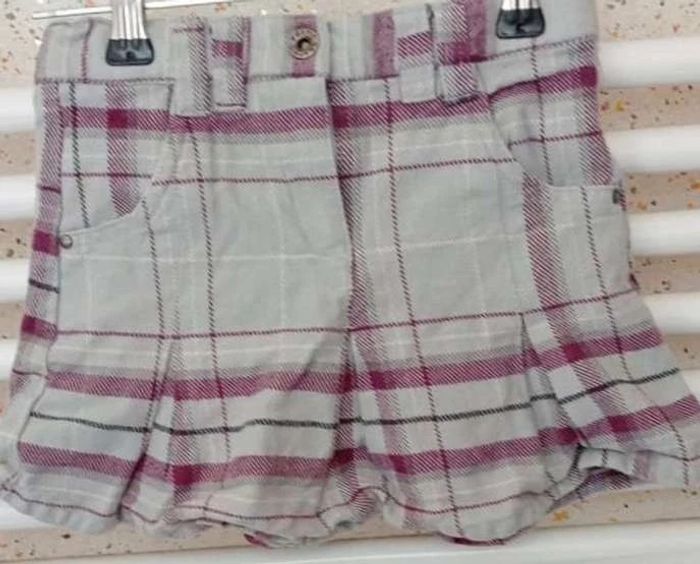 Jupe grise et violette  Kid  Kanaï Taille  24 mois - photo numéro 2