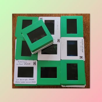 Gros lot de 500 caches diapositives