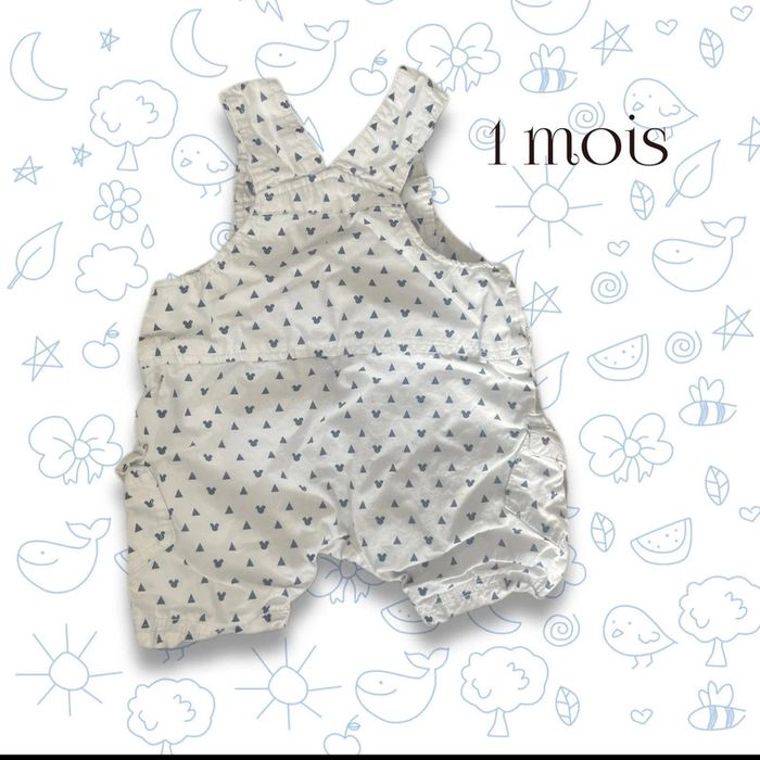 Salopette short bébé - photo numéro 2