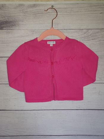 Gilets 6 mois grain de blé