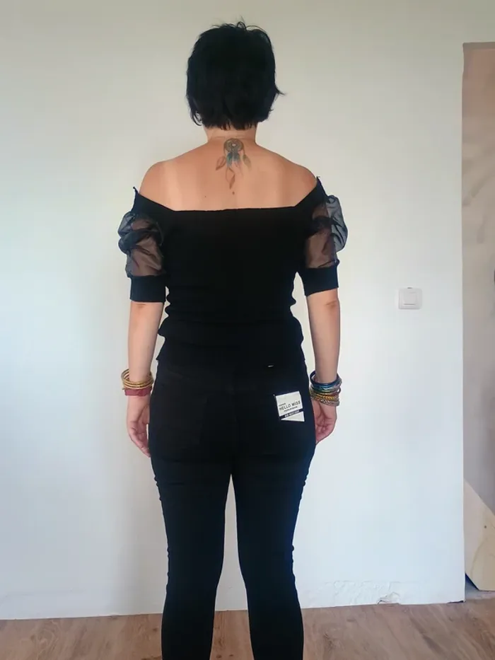 haut noir M/L - photo numéro 2