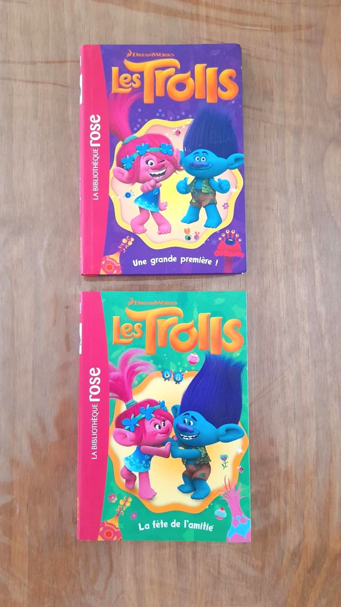 📚 Les Trolls – Bibliothèque Rose – 6/8 ans
