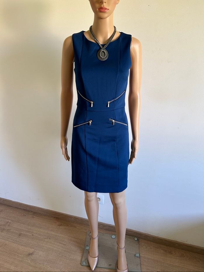 Robe bleue sans manches Morgan taille XS jamais portée - photo numéro 3