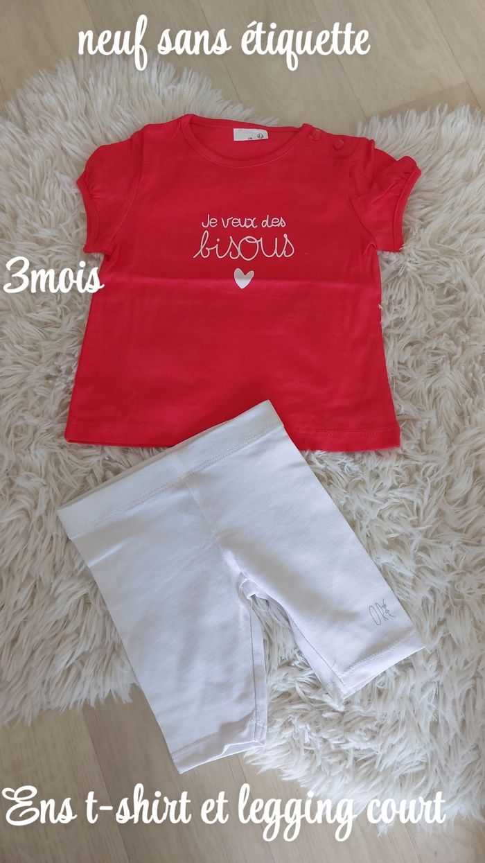 Lot vêtements bébé fille 3 mois - photo numéro 7