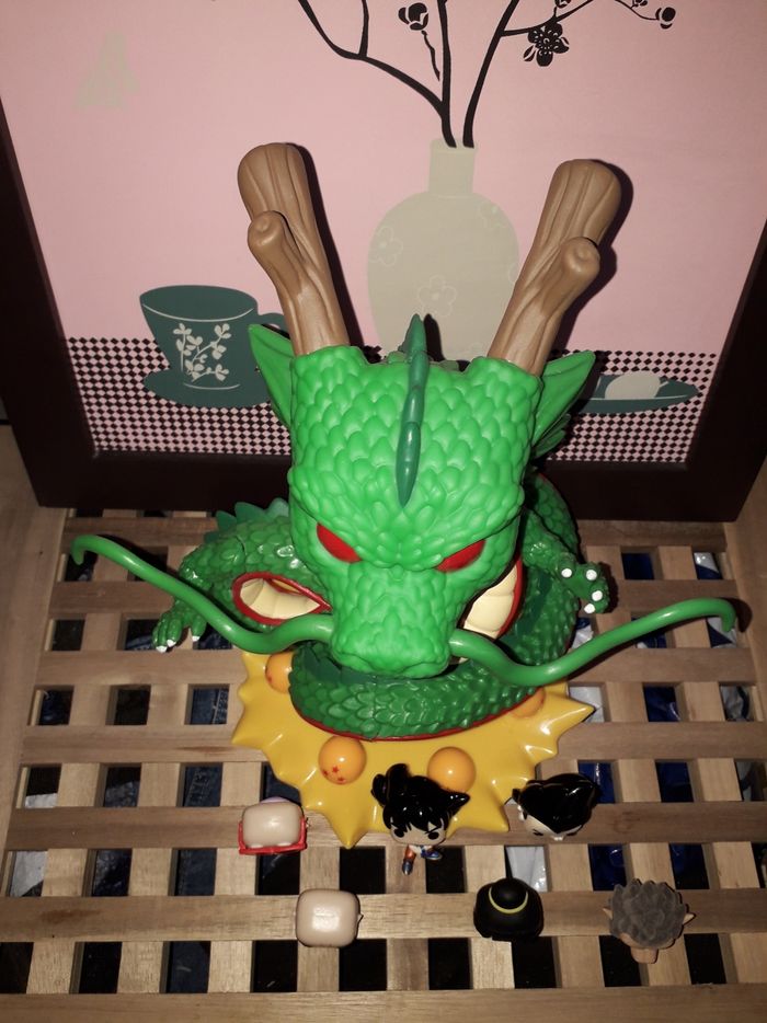 Funko Pop Shenron Jumbo XXL 10 pouces 25 cm & 6 mini Funko Pop Dragon Ball DBZ - photo numéro 7