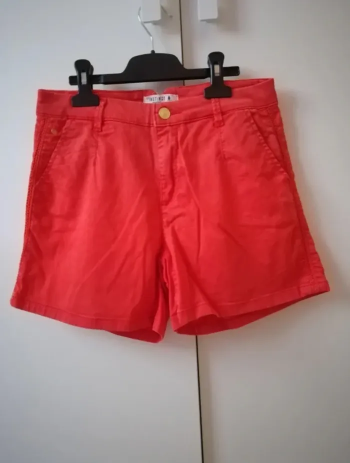Short orange, Bonobo, taille 34, très bon état