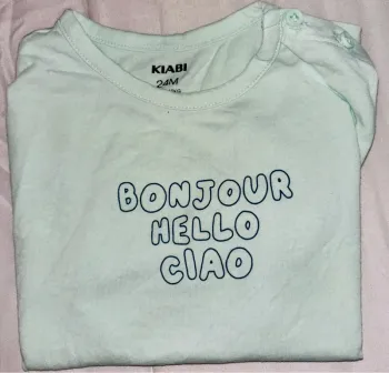 TEE shirt manches courtes 24 mois
