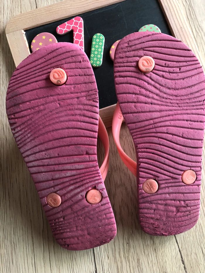 Tongs Decathlon petite fille - photo numéro 3