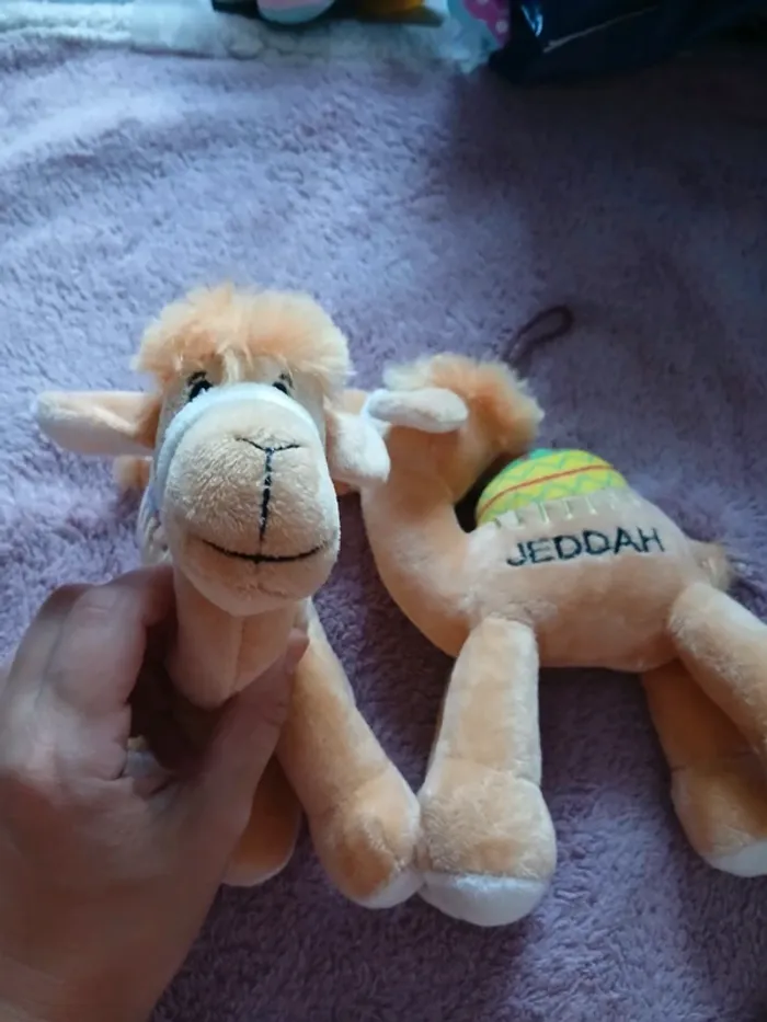 Peluche 2 dromadaires - photo numéro 2