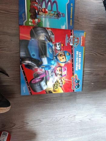 Lot de deux livres pat patrouille
