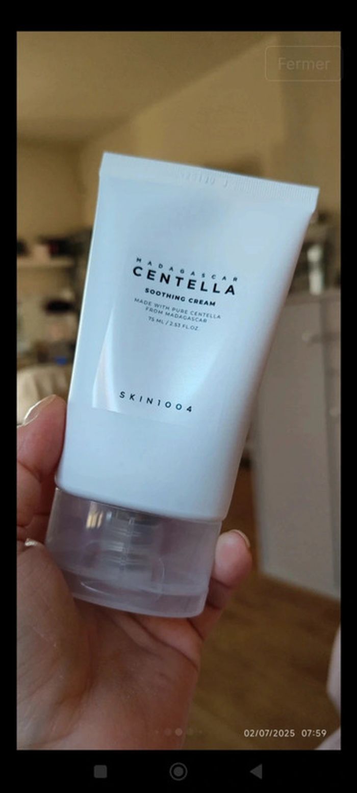 Kbeauty Skin1004 Crème Hydratante Apaisante Soothing Cream Centella Asiatica 75 ml - photo numéro 4