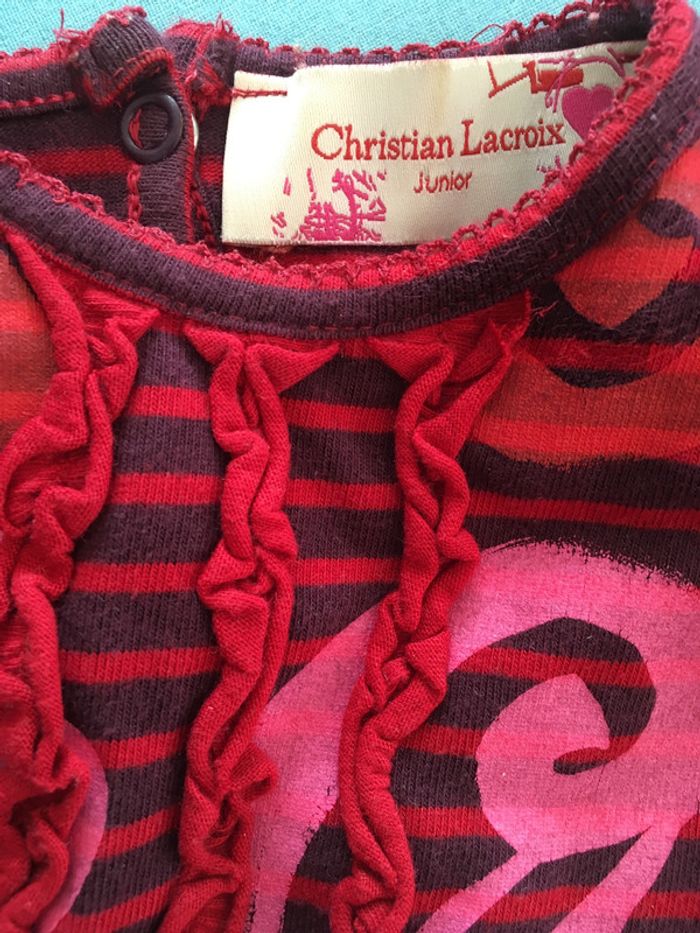 Marinière Christian Lacroix 12 mois - photo numéro 3