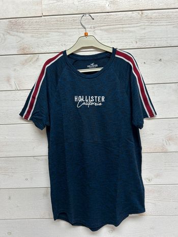 T-shirt Hollister bleu marine - Taille XS