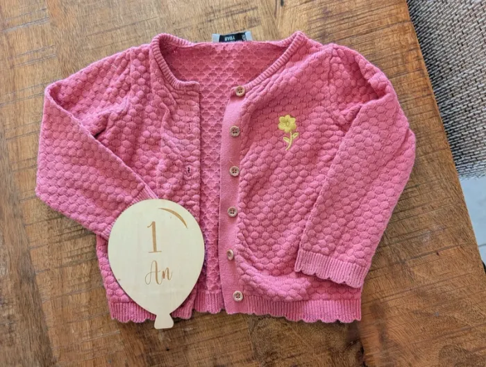 Gilet rose