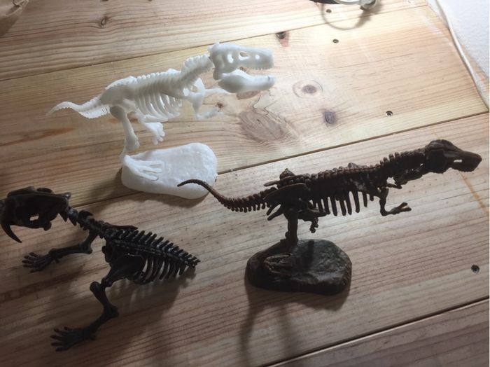 4 puzzles 3D dinosaures - photo numéro 6