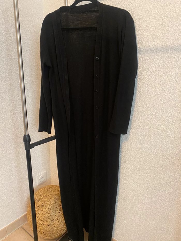 Gilet longue noire